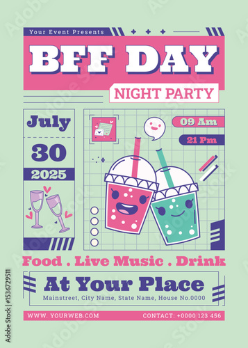 Friendship Celebration Flyer