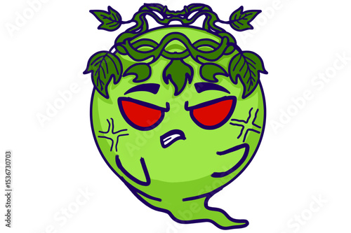 Happy Earth Day - Angry Mascots Kawaii Stickers