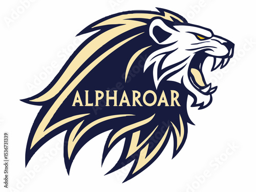 Bold, stylized logo featuring a horse's head with a strong mane and a red/black design.