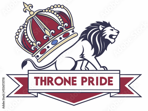Bold, stylized logo featuring a horse's head with a strong mane and a red/black design.