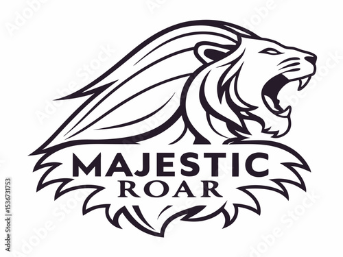 Bold, stylized logo featuring a horse's head with a strong mane and a red/black design.