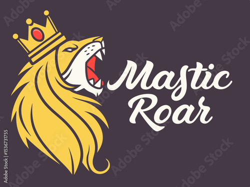 Bold, stylized logo featuring a horse's head with a strong mane and a red/black design.