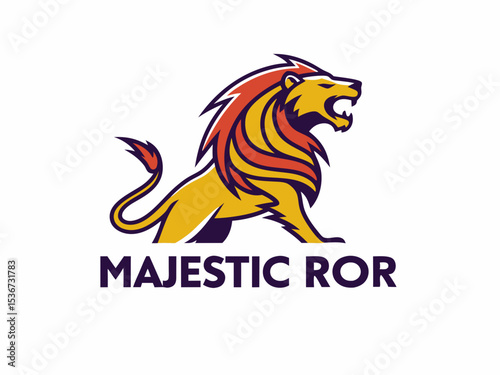 Bold, stylized logo featuring a horse's head with a strong mane and a red/black design.