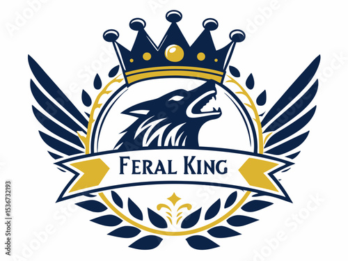 Bold, stylized logo featuring a horse's head with a strong mane and a red/black design.