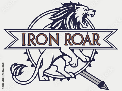 Bold, stylized logo featuring a horse's head with a strong mane and a red/black design.