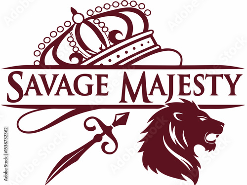 Bold, stylized logo featuring a horse's head with a strong mane and a red/black design.