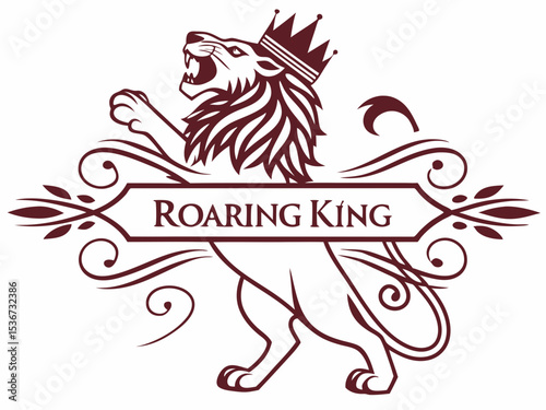 Bold, stylized logo featuring a horse's head with a strong mane and a red/black design.