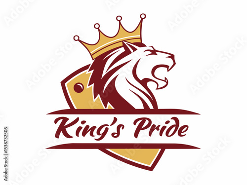 Bold, stylized logo featuring a horse's head with a strong mane and a red/black design.