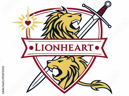 Bold, stylized logo featuring a horse's head with a strong mane and a red/black design.