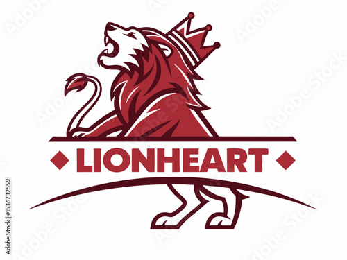 Bold, stylized logo featuring a horse's head with a strong mane and a red/black design.