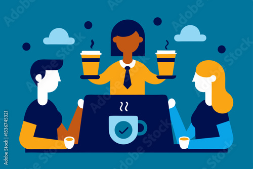 Coffee Break Collaboration Boosting Teamwork and Productivity with a Caffeine Fix