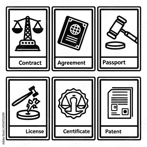 Legal Documents & Agreements Contracts, Passports, Licenses, and More