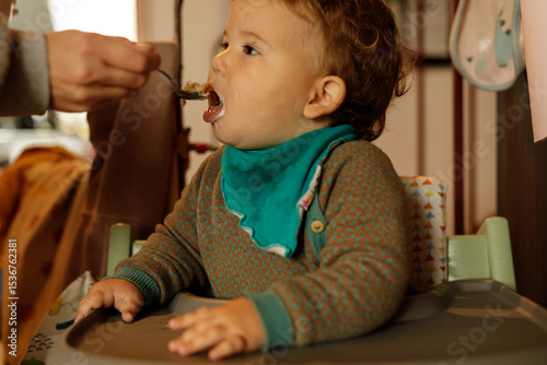 Sweet toddler enjoys health...