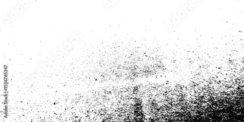 Grunge dust texture on the white background, fine and scattered dust particles, scratches, smudges, and noise with an aged, distressed look.