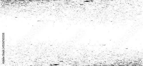 Grunge dust texture on the white background, fine and scattered dust particles, scratches, smudges, and noise with an aged, distressed look.