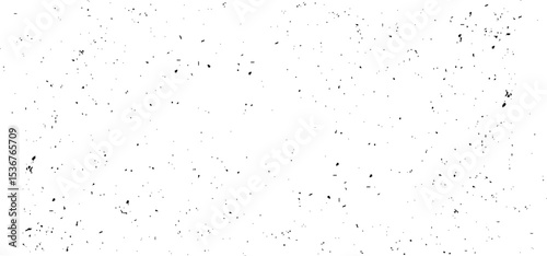 Grunge dust texture on the white background, fine and scattered dust particles, scratches, smudges, and noise with an aged, distressed look.