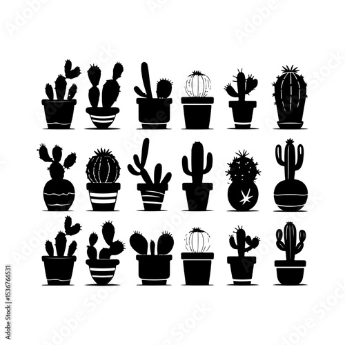 Silhouette design handraw simple design isolated on white backgroun