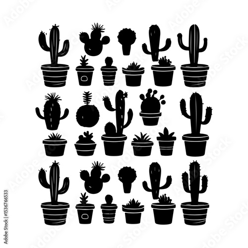 Silhouette design handraw simple design isolated on white backgroun