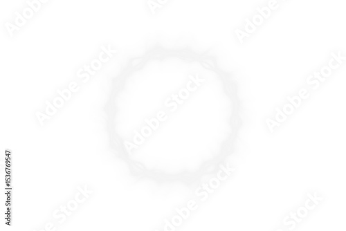 Lightning, frame, charge, electricity, and storm form a glowing circular PNG. White thunderbolt effect creates a transparent PNG Overlay for high-voltage plasma, flash, or electric border design