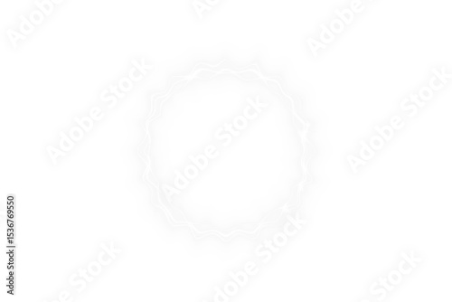 Lightning, frame, charge, electricity, and storm form a glowing circular PNG. White thunderbolt effect creates a transparent PNG Overlay for high-voltage plasma, flash, or electric border design