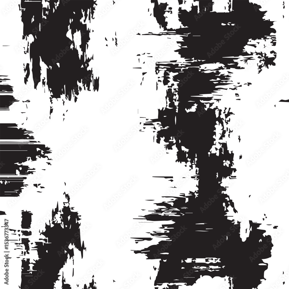 Naklejka premium Dramatic Black and White Abstract Texture Grunge Background for Design Projects