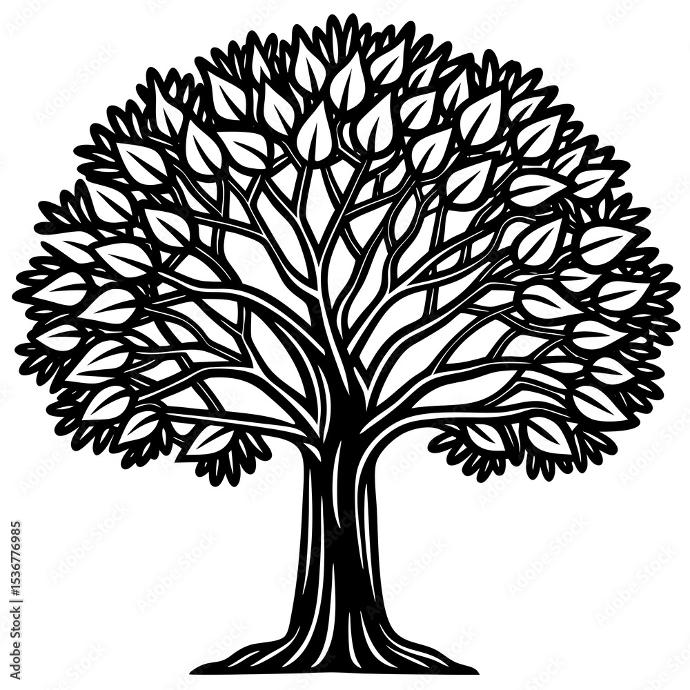 Obraz premium tree with roots