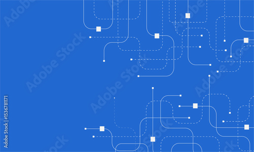 Abstract digital technology cover template design for a report and brochure, flyer, leaflets, poster, header, banner, website, presentation. Vector illustration