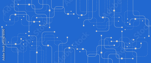 Abstract digital technology cover template design for a report and brochure, flyer, leaflets, poster, header, banner, website, presentation. Vector illustration