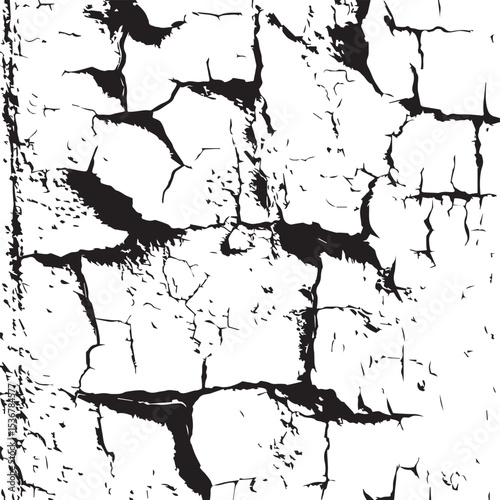 Cracked Texture Grunge Background for Design Projects
