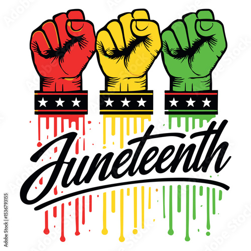 Juneteenth 1865 Freedom Day African June 19th