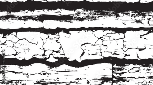Grunge Texture Black and White Wood Grain Background for Design Projects
