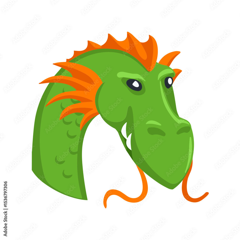 Fototapeta premium Dragon Face