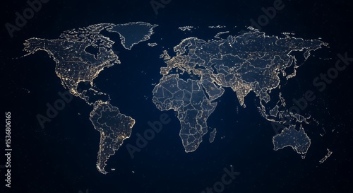 Earth at Night: A Stunning Satellite View of Global Illumination