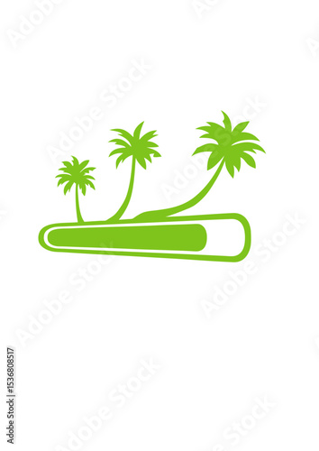 palmier barre de progression