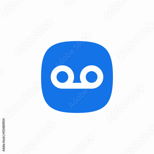 call voicemail icon sign vector