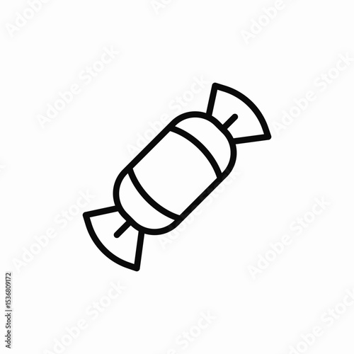 candy snacks icon sign vector