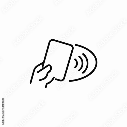 card signal icon sign vector