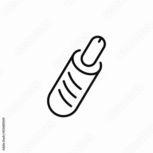 roller tool icon sign vector
