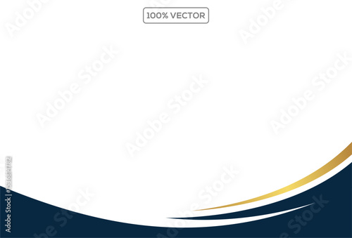 wave separator footers, modern dividers shapes vector illustration element template 05