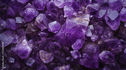 Amethyst background material