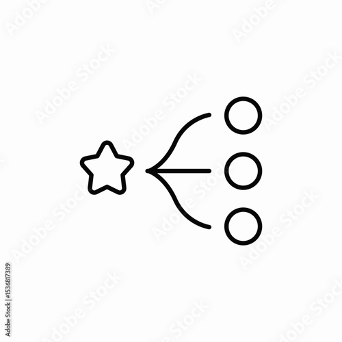 quality distribution icon sign vector