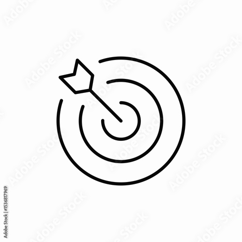target success icon sign vector
