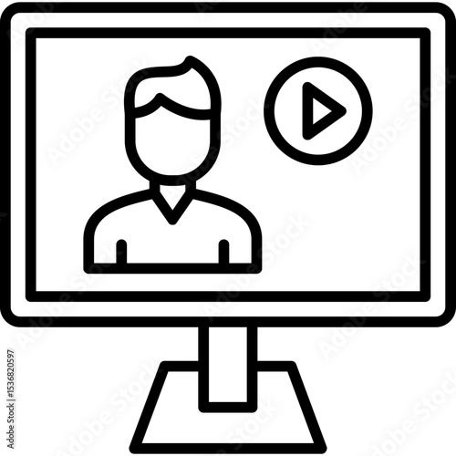 Video Lecture Icon