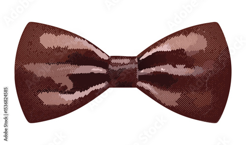 Classic Brown Bow Tie Gentleman Accessory
