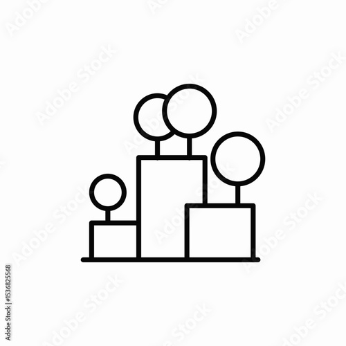 eco structure icon sign vector