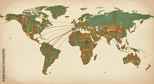Global Connections: A Tapestry of International Exchange