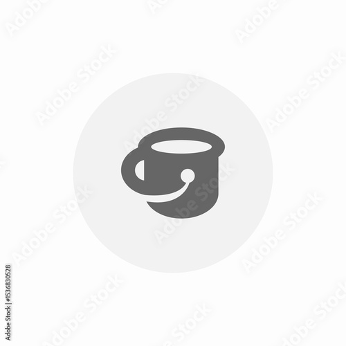 bucket fill icon sign vector