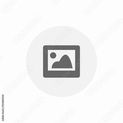 image file icon sign vector