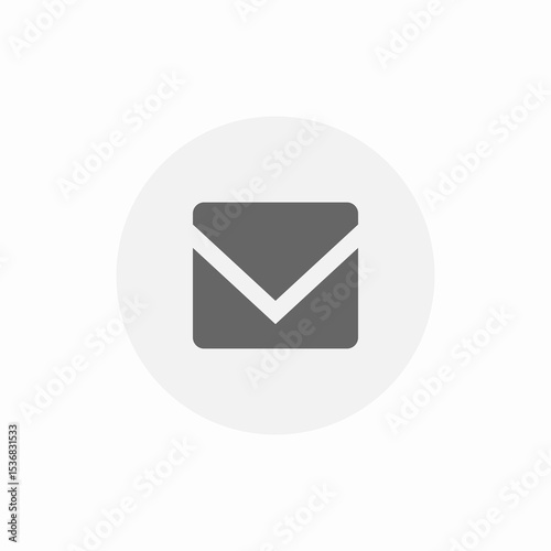 message envelope icon sign vector