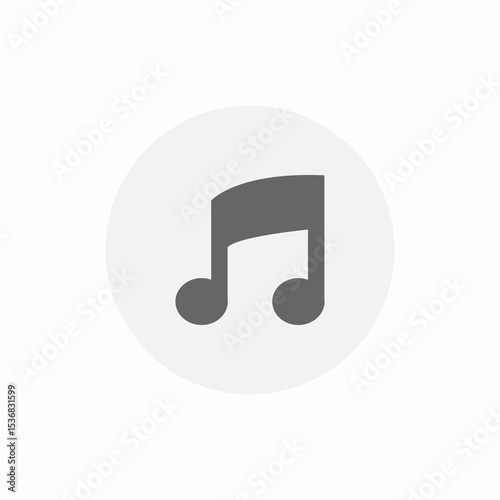 music track icon sign vector